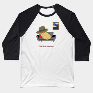 Couch potatoe Baseball T-Shirt